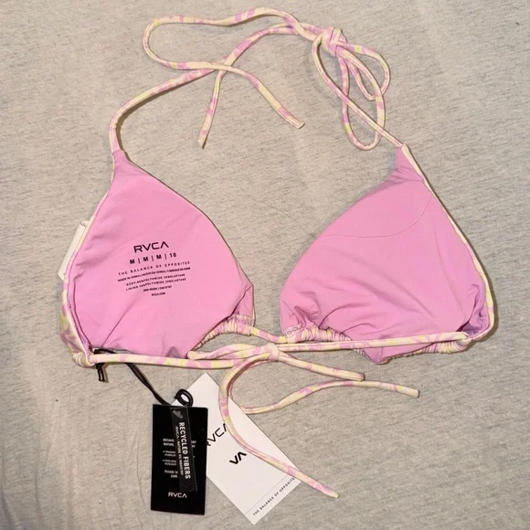 NWT RVCA Bikini Top - Picture 2 of 4
